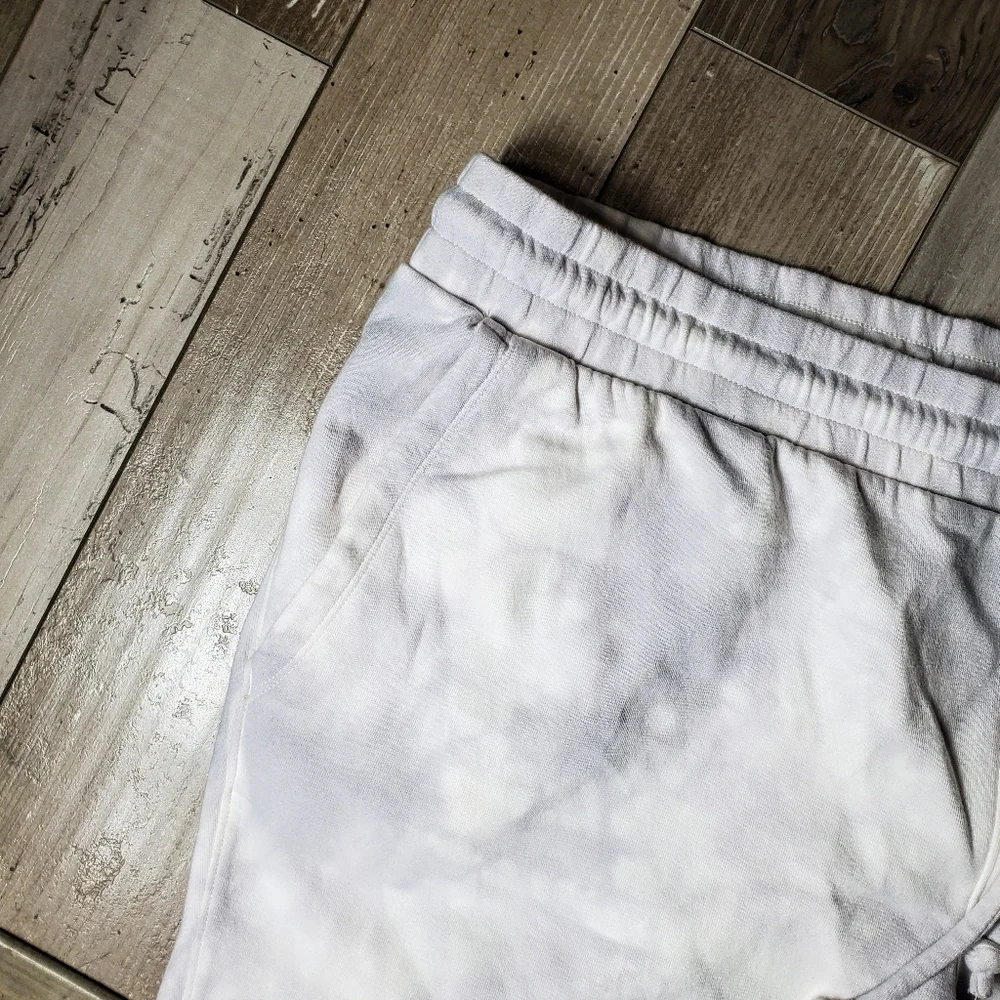 NWT All in Motion Men's French Terry Premium Joggers Size XXL Gray Tie-Dye